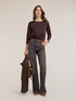 Two-tone T-shirt with three-quarter sleeves image number 2