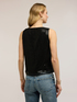 Mesh top with sequins image number 1