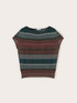 Feiner Streifenpullover aus Lurex-Mischgarn image number 4