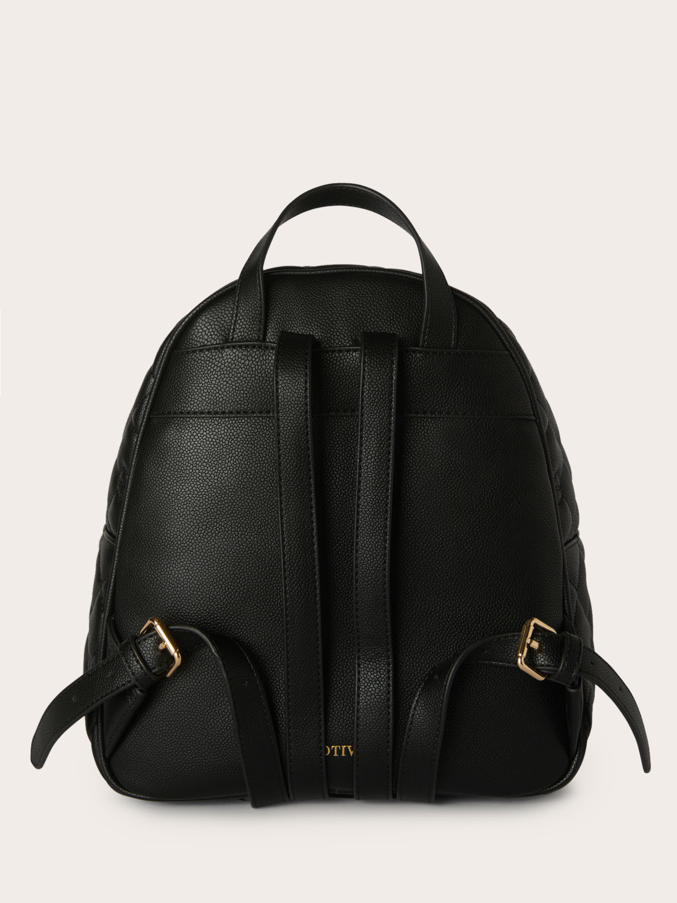 Zaino medium in tessuto spalmato trapuntato image number 1