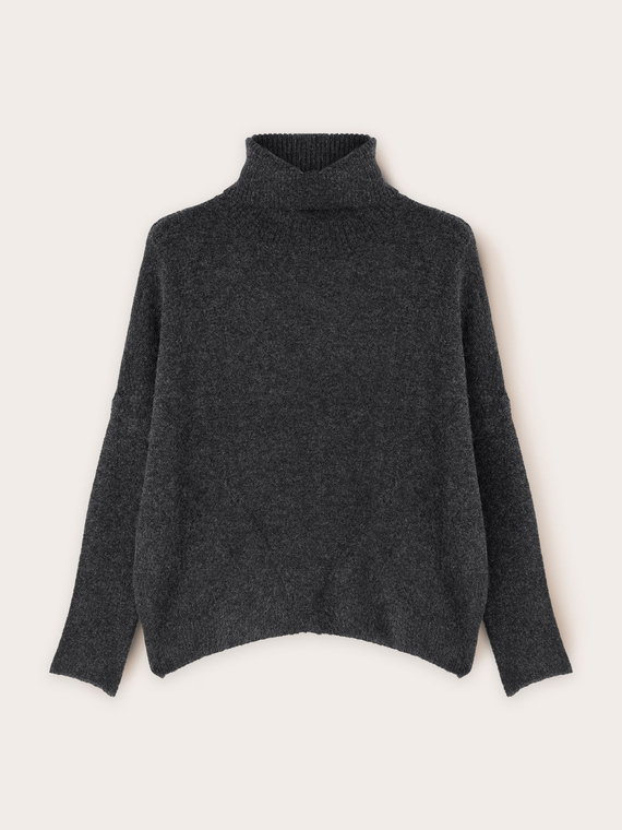 Oversized turtleneck