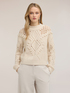 Ajour&eacute; mixed wool knitwear image number 0