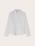 Poplin shirt with hidden buttons image number 3