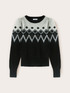 Jacquard-Pullover mit Ballon&auml;rmeln image number 4