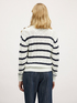 Cable pattern pullover with buttons image number 1