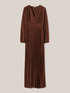 Long pleated dress image number 3
