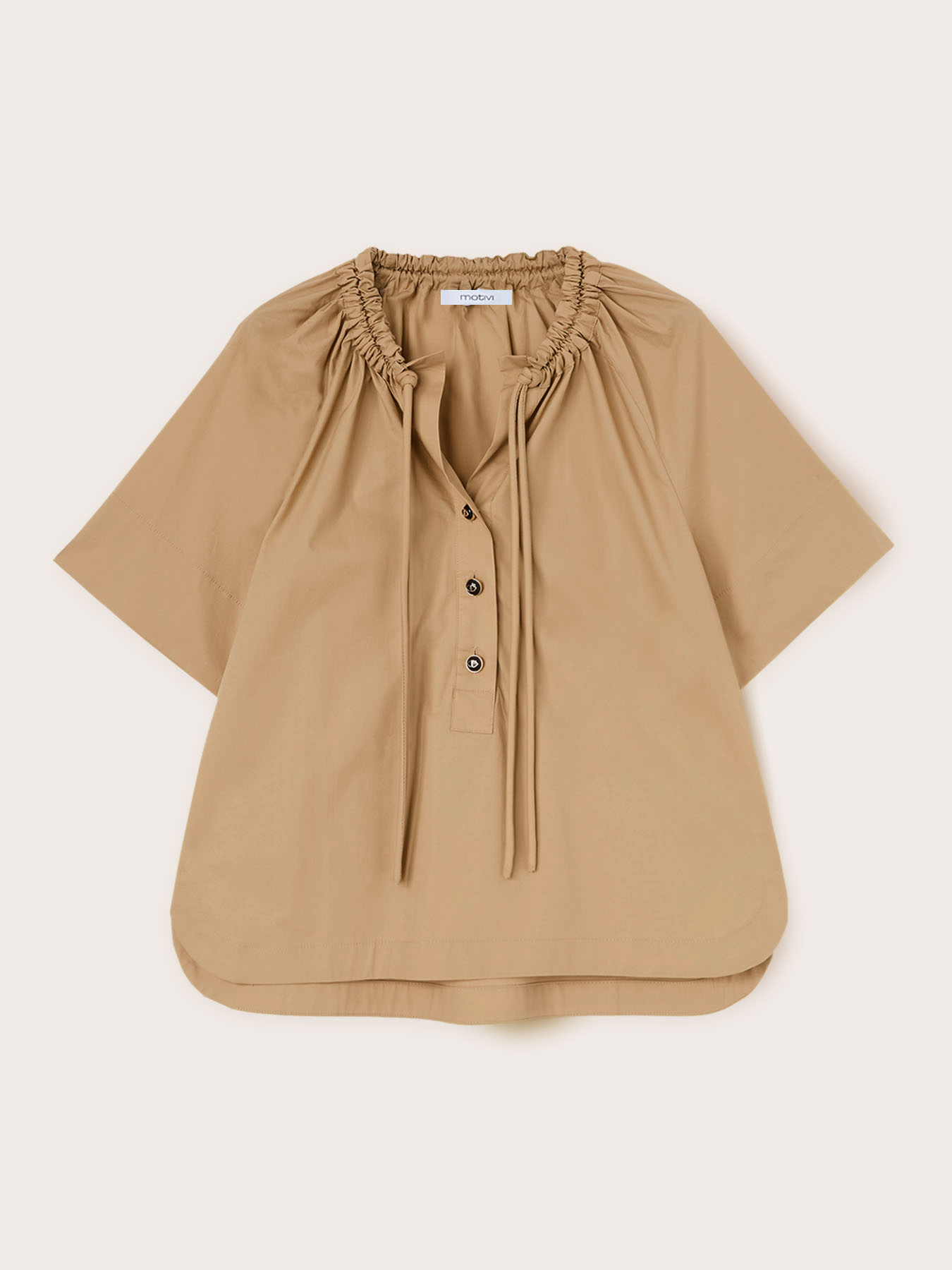 Chemise avec cordon de serrage image number 4