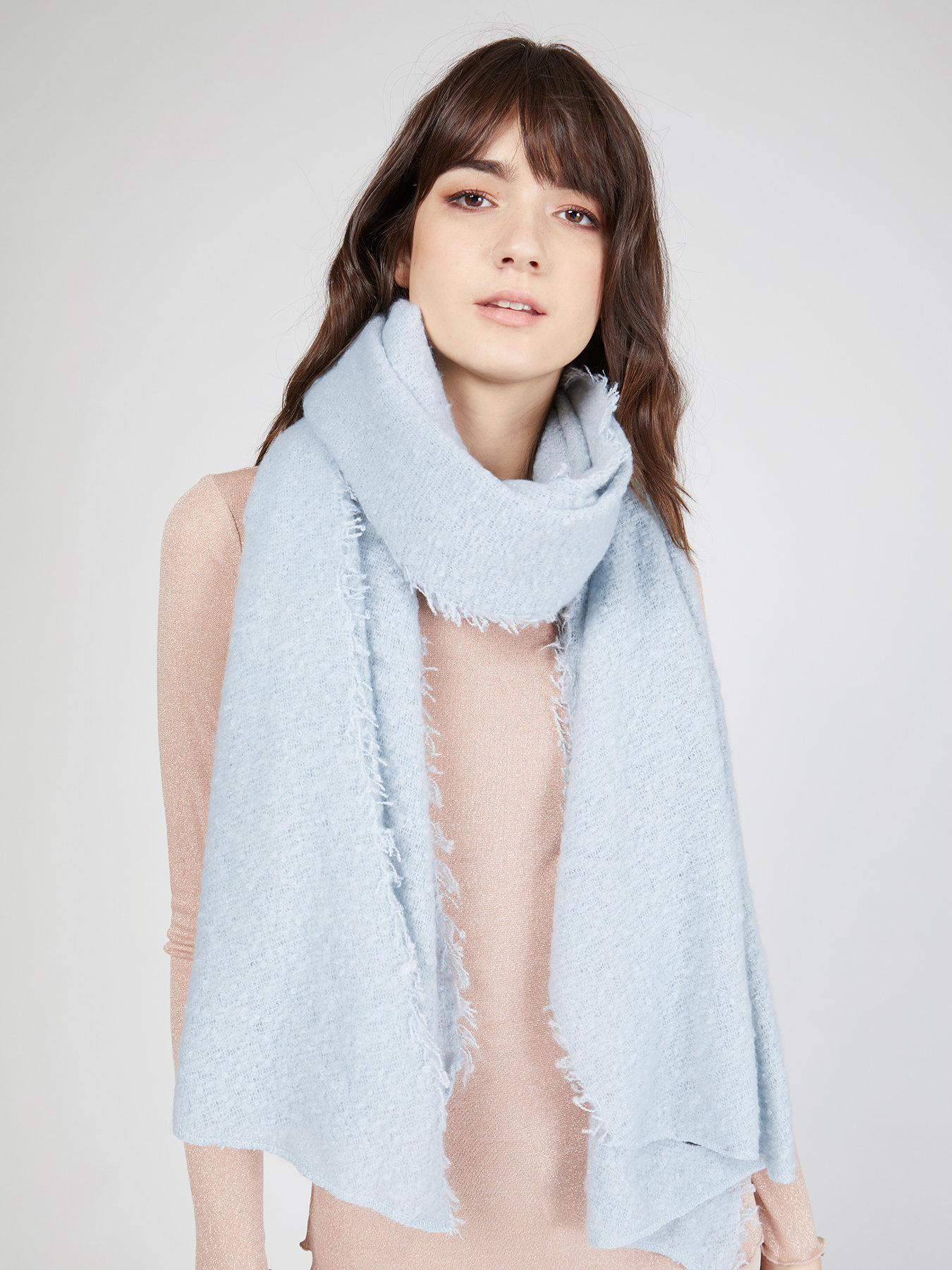 &Eacute;charpe en boucl&eacute; image number 0