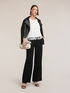 Georgette top with fringes image number 0