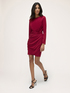 Robe en jersey avec drap&eacute; image number 3