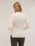 Rippstrick-Pullover mit diagonalen Rippen und asymmetrischem Saum image number 1