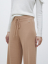 Knit palazzo trousers image number 2