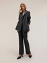 The Tailoring Lab pinstripe double-breasted blazer image number 2