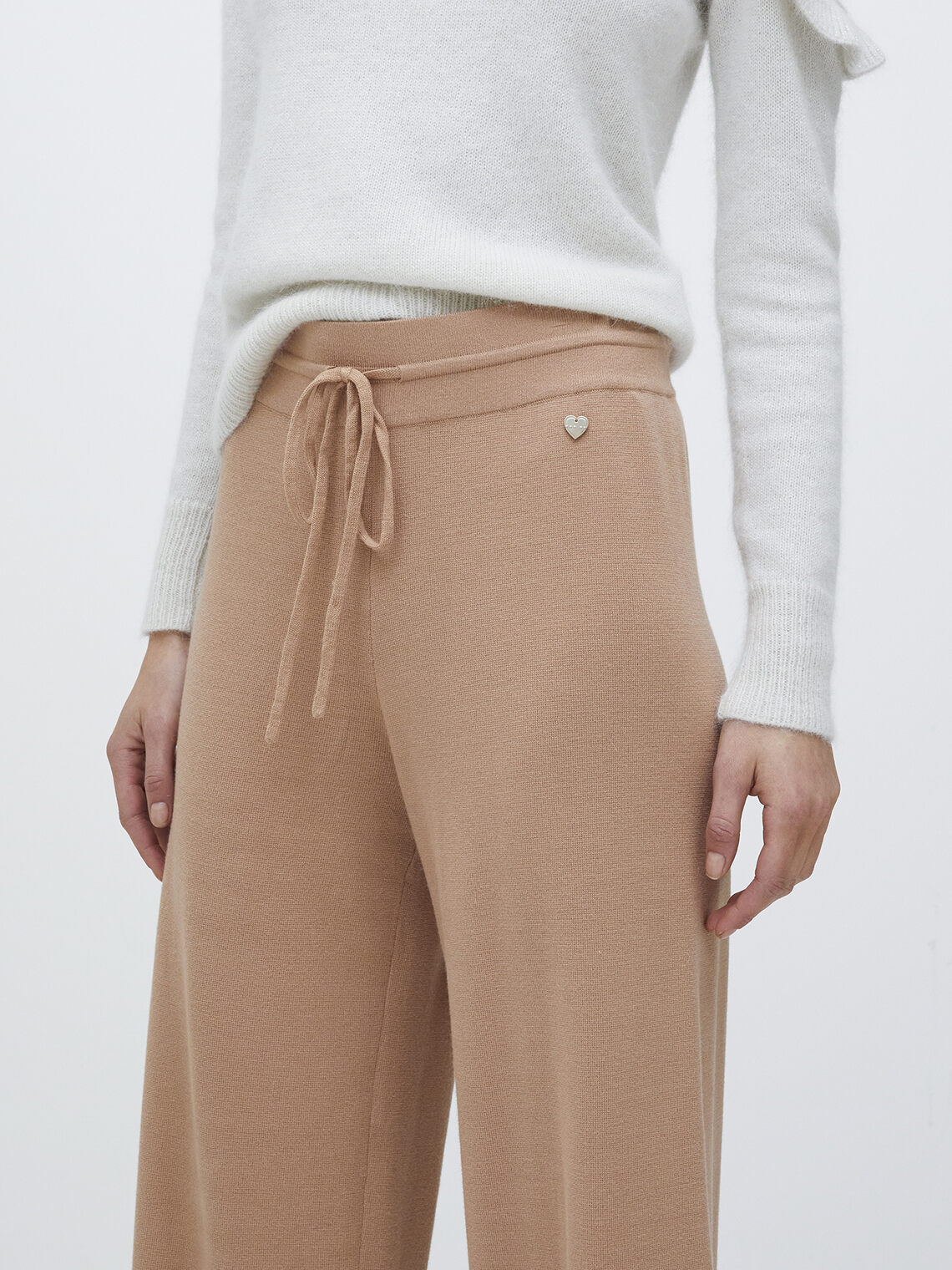 Pantaloni palazzo in maglia - Motivi.com - NL