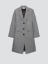 Cappotto lungo fantasia check image number 3