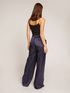 Shiny wide-leg trousers image number 2