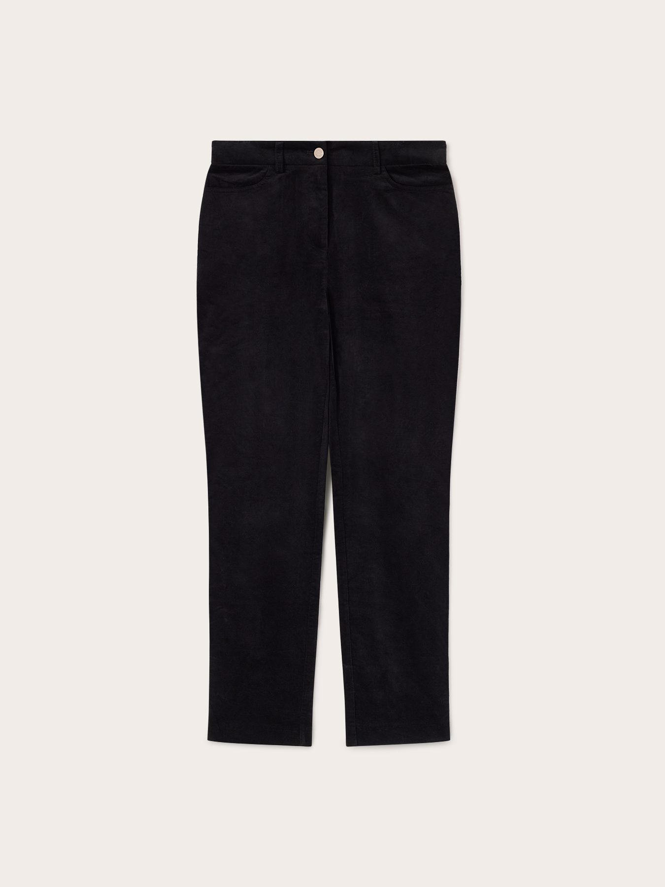 Schmal geschnittene Cordhose image number 4