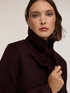 Manteau court crois&eacute; en m&eacute;lange de laine image number 3
