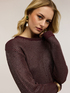 Strickpullover mit Lurex-Netzstrick image number 2