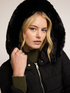Short hooded down jacket image number 3