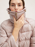 Quilted nylon jacket with padding image number 2