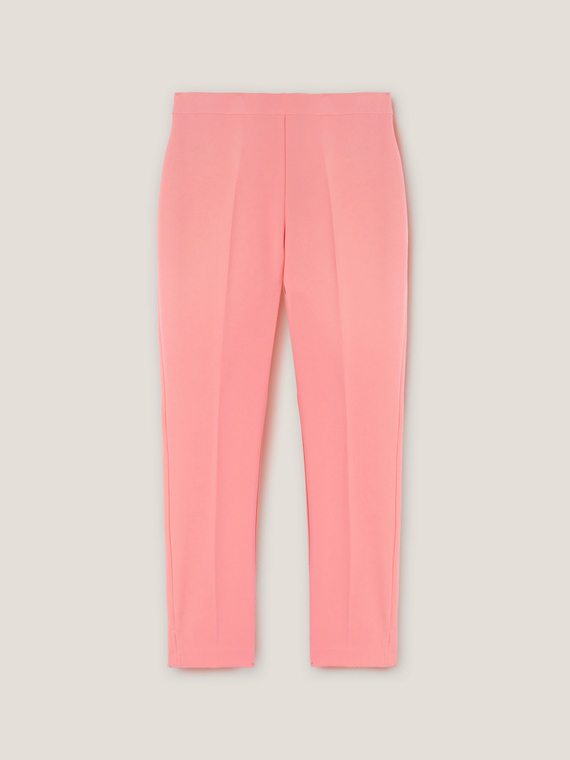 Regular trousers with split