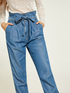 Jeans gamba carrot in lyocell image number 0