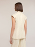 Pinstripe Vest The Tailoring Lab image number 1