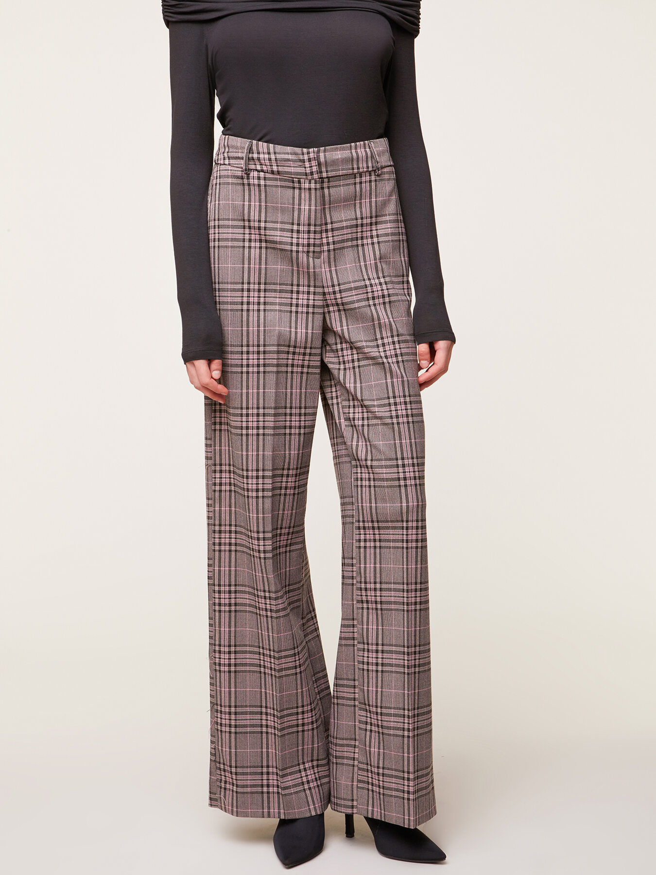 SHEIN Pantaloni Larghi E Dirti Con Motivo A Fiocco Per Ragazze Pre-adolescenti | SHEIN ALIA - 3