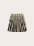 Pleated lurex knit skirt image number 4