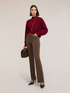 Cashmere turtleneck with ajour&eacute; detail image number 2