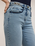 Cropped wide fit jeans with chain image number 2