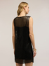 Kurzes Netzkleid mit Pailletten image number 1