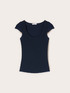 Ribbed knit in viscose blend image number 4