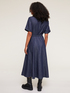 Denim chemisier dress image number 0