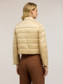 Short lightweight down jacket with jewel buttons image number 1