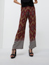 Wide-leg trousers with geometric pattern image number 2