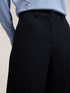 Wide-leg trousers with pressed crease image number 3