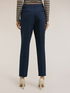 Regular fit polyviscose trousers image number 2