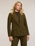Military-Blazer aus Flanell-Wollmischung image number 2