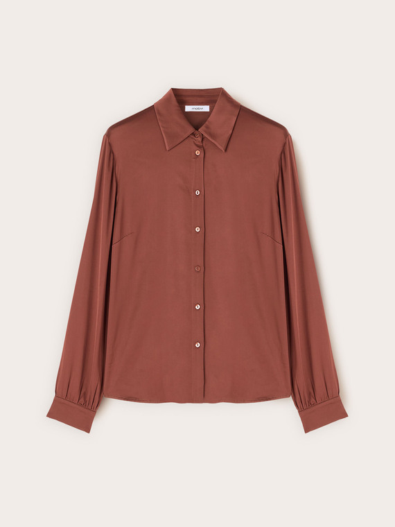 Chemise en satin
