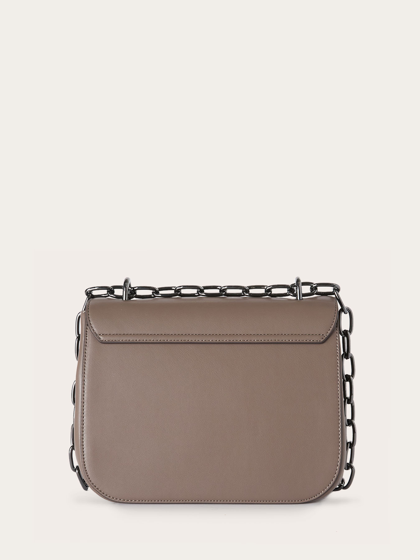 Coated fabric shoulder bag image number 3