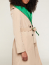 Long reversible trench coat image number 3