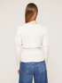 Sweater with puff sleeves image number 1