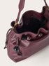 Bucket bag with drawstring and pearls image number 4