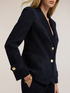 Blazer en velours avec boutons bijoux image number 3