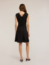 Flare dress with V-neck image number 1
