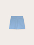 Shorts a vita alta in tessuto cr&ecirc;pe image number 4