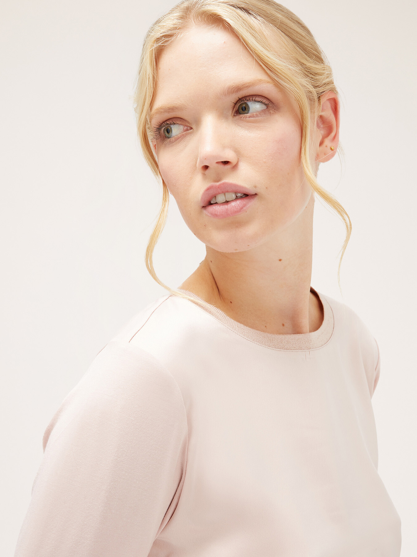 T-shirt bimaterica image number 2