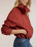 Kurze Jacke mit hohem Kragen und Rei&szlig;verschluss image number 3